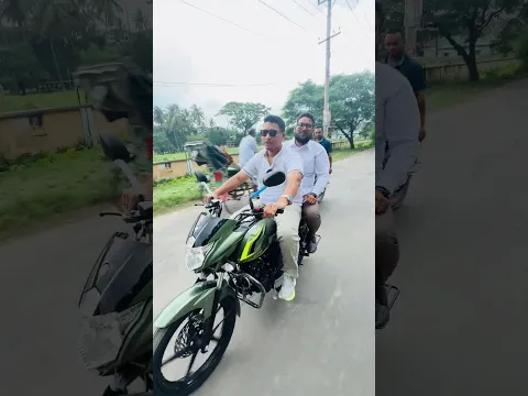 বাইক বিজয়ী কে সাথে নিয়ে পাবনা শহরে