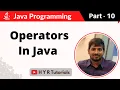 P10 - Operators in Java Core Java