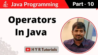 P10 - Operators in Java Core Java