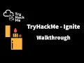 TryHackMe - Ignite walkthrough