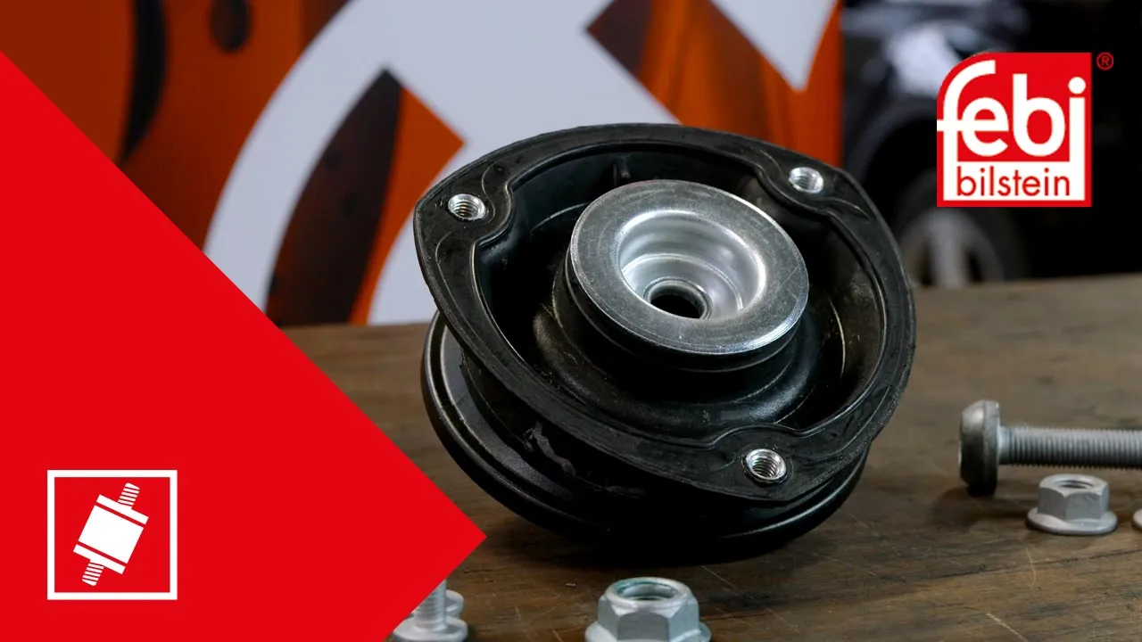 [EN] Skoda Octavia Front Suspension Strut Top Mounting Replacement