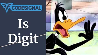 Is Digit - Codesignal