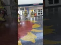 DFW AIRPORT SKYLINK BURNING AND SMOKING WITH PASSENGERS INSIDE
