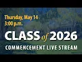 May 14 3pm - College of Science Orvis School of Nursing Speech Pathology