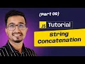- String Concatenation Step by Step JavaScript Bangla Tutorial