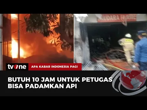 Kebakaran Toko Bingkai, 7 Orang Tewas di Tempat