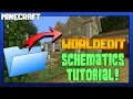 MINECRAFT Worldedit Schematics Tutorial
