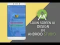 Login UI design Android Studio Speed Code