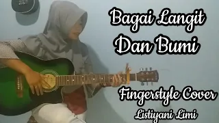 Download Via Vallen Bagai Langit Dan Bumi Fingerstyle Guitar Cover || Listiyani Limi || Nathan Fingerstyle || MP3