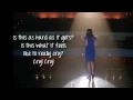 Download Lagu Glee - Cry (Lyrics)