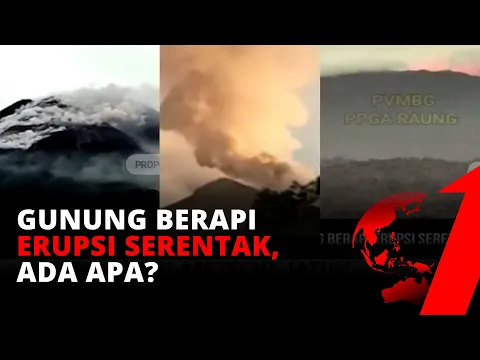 Gunung Berapi Erupsi Serentak, Kebetulan? | Laporan Utama (30/1/2021)