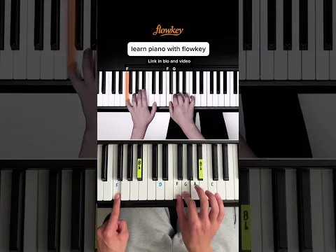 Learn piano with flowkey (Link in bio) #piano #pianosol #coldplay