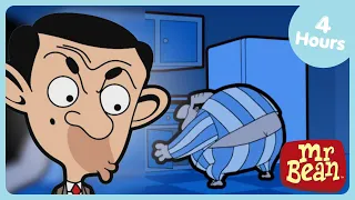Mr Bean يحصل على زميل جديد في الغرفة تجميع الرسوم المتحركة المضحكة للأطفال WildBrain أطفال 