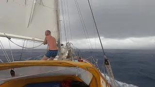 This is how you shower mid ocean