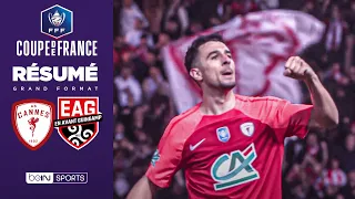 Résumé : MAGIQUE ! Cannes (N2) en DEMI-FINALE en réalisant un nouvel exploit contre Guingamp !