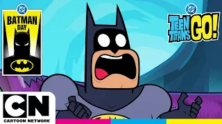 The Ultimate BATMAN Marathon 💥 Teen Titans Go! | Cartoon Network #BatmanDay