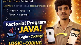 Factorial program Explained in Tamil Easy Logic Coding
