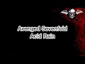 Download Lagu Avenged Sevenfold - Acid Rain Lyrics