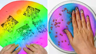 1 Hour Of Oddly Satisfying Slime ASMR No Music Videos - Relaxing Slime 2025