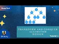 Transform Conquer Design Tutorial-4 Heap Sort DR M A Jayaram