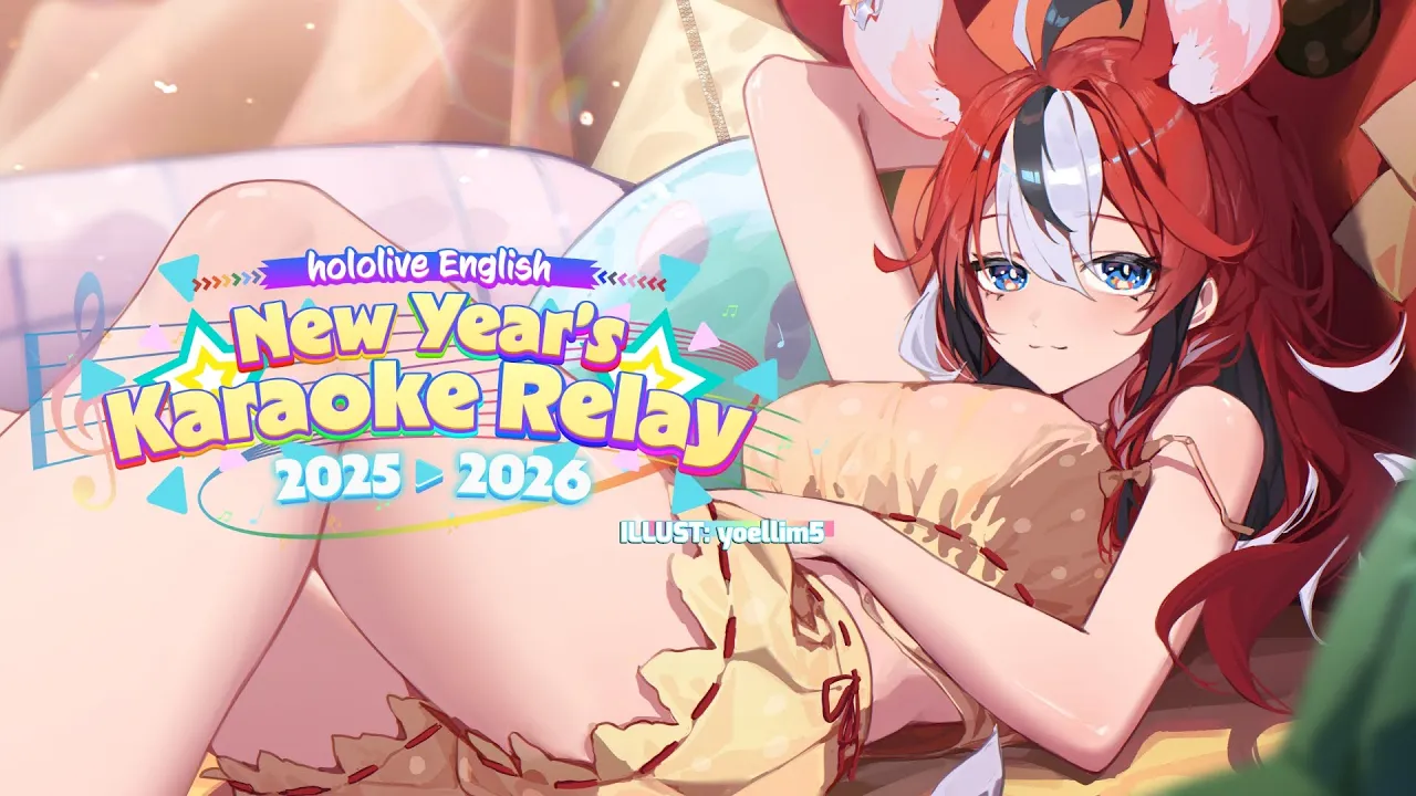 ≪NEW YEAR KARAOKE≫ pray for me #holoENKaraokeRelay