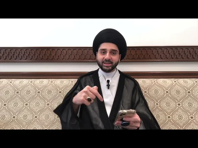 ⁣ثواب عيادة المريض المؤمن - سيد حسين شبر