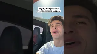 HE HAS A HIDDEN SINGING TALENT 