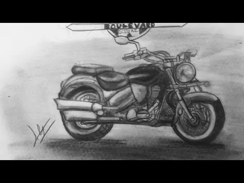 Download MP3 Como Dibujar una Moto / Dibujos de Motos /How to Draw a Motorcycle/ Carlos DOG