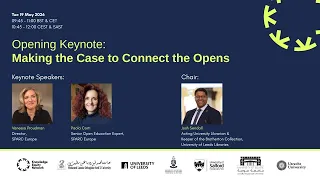 1 Opening Keynote The Case for Connecting the Opens