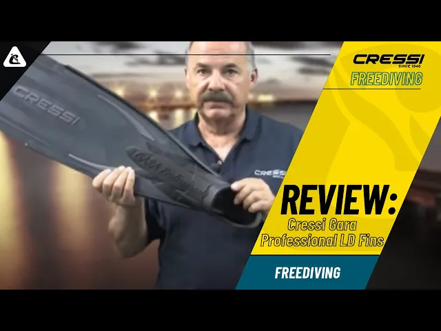 Cressi Gara Professional Free Dive LD Fins Silver