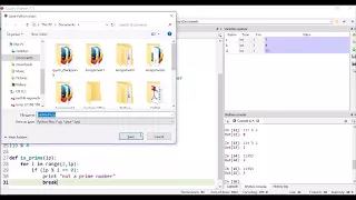 Prime Number Identification Python