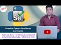 Conditional Command in Selenium with python by Ravi Kumar