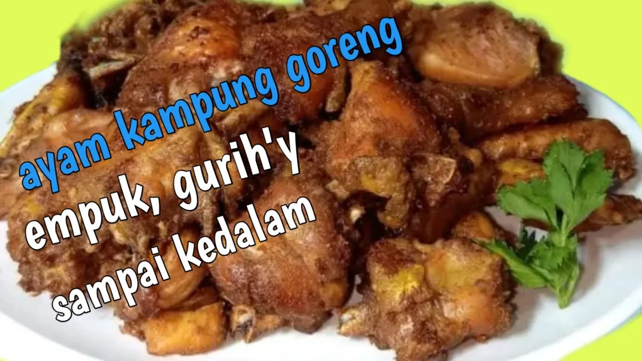 Hari ini aku masak ayam goreng bumbu kuning tulang lunak Bahan yg dibutuhkan - Daging Ayam 1 kg Bum. 