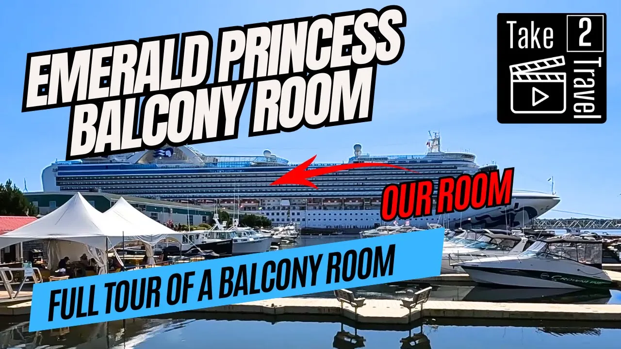 Tour This Princess Cruise Balcony Room - 11409 (Baja 409) for 3 or 4 Guests!