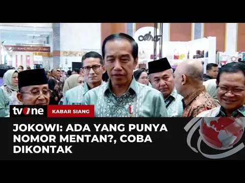 Jokowi Tanggapi soal Mentan Hilang Misterius di Luar Negeri