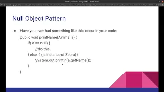 Adapter Null Object Pattern