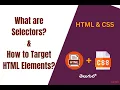 CSS Selectors How to Target HTML Elements for Styling