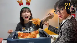 생일상 만들다 일어난 김치전 사건.