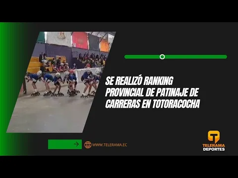 Se realizó ranking provincial de patinaje de carreras en Totoracocha