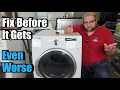 How to Fix a Samsung Dryer Squeaking Making Noise or Grinding