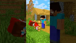 JJ Sister Is Stuck Vs Herobrine Maizen Minecraft Minecraft Minecraftanimation Animation 