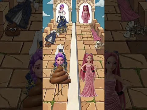 💩💜👗🥩 Rumi vs Mira🩷 | ¡Ayuda a Rumi a recuperar su Cuerpo! 💜🥺 #kpopdemonhunters #shorts