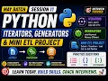 Python Iterators Generators Mini ETL Project June Batch DE Roadmap
