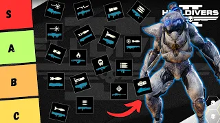 DEFINITIVE Stratagem Weapon Tier List Illuminate Edition | Helldivers 2
