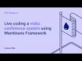 Lukasz Kita - Livecoding custom conferencing system using Membrane Elixir Krakow Community