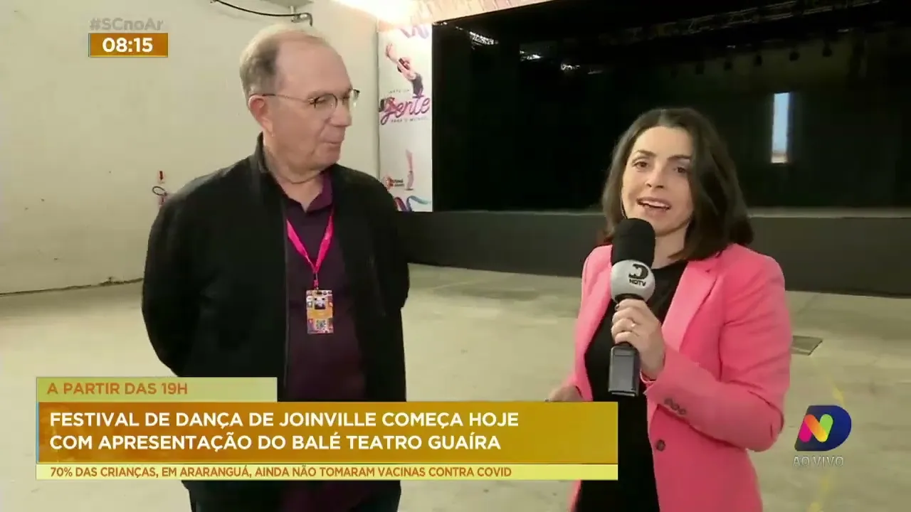 Festival de Dança de Joinville começa com apresentação do Balé Teatro Guaíra