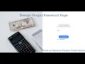 Build an Expense Tracker - Forgot Password Page design using Angular 14 Firebase PrimeNg