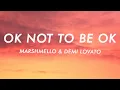 Download Lagu Marshmello \u0026 Demi Lovato - OK Not To Be OK (Lyrics)