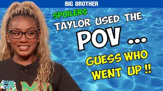 Big Brother Spoilers Veto Meeting Results - Taylor Used PoV SHE Is the Renom