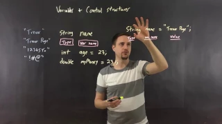 Variables and Control Structures in Java